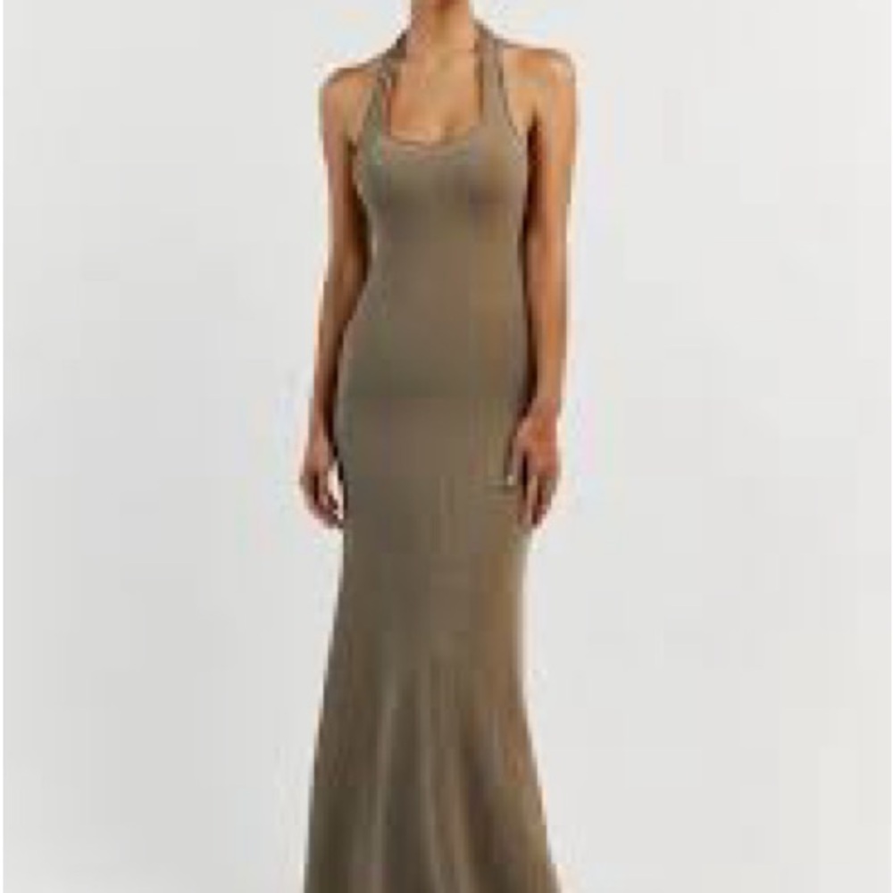 DISSH EDDISON MOSS KNIT MIDI DRESS
